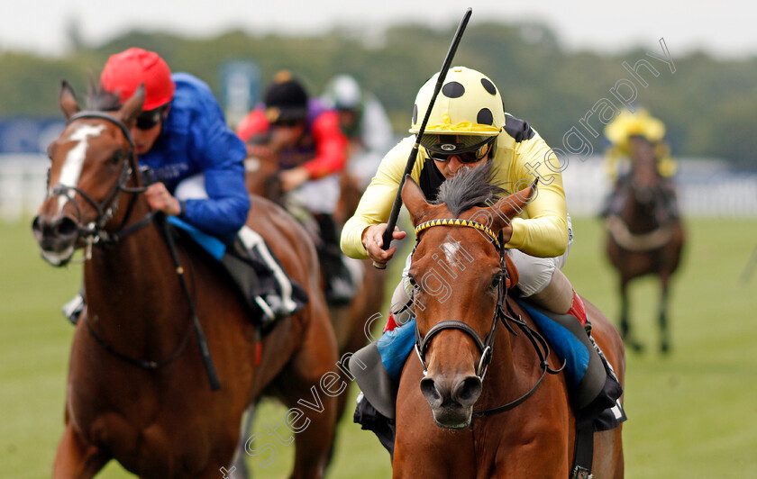 Zabeel-Queen-0006 
 ZABEEL QUEEN (Andrea Atzeni) wins The Betfred Supports Jack Berry House British EBF Fillies Novice Stakes
Ascot 25 Jul 2020 - Pic Steven Cargill / Racingfotos.com