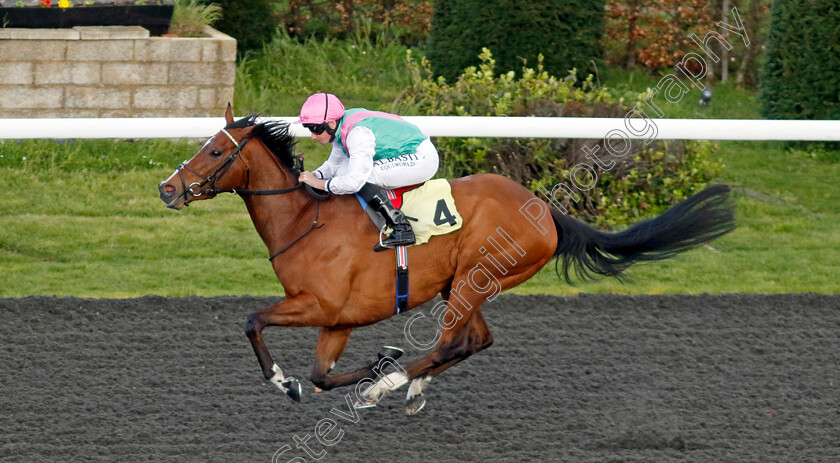 Laurel-0003 
 LAUREL (Ryan Moore) wins The Racing TV Snowdrop Fillies Stakes
Kempton 10 Apr 2023 - Pic Steven Cargill / Racingfotos.com