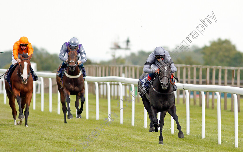 Devils-Roc-0002 
 DEVILS ROC (Gabriele Malune) wins The Signs Express Fillies Handicap
Bath 18 Jul 2020 - Pic Steven Cargill / Racingfotos.com