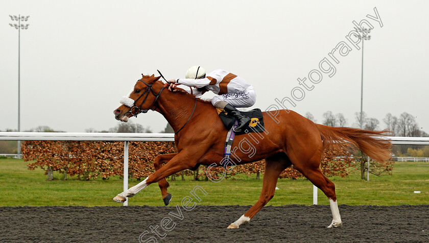 May-Night-0003 
 MAY NIGHT (David Probert) wins The Unibet Casino Deposit £10 Get £40 Bonus Handicap Div1
Kempton 31 Mar 2021 - Pic Steven Cargill / Racingfotos.com