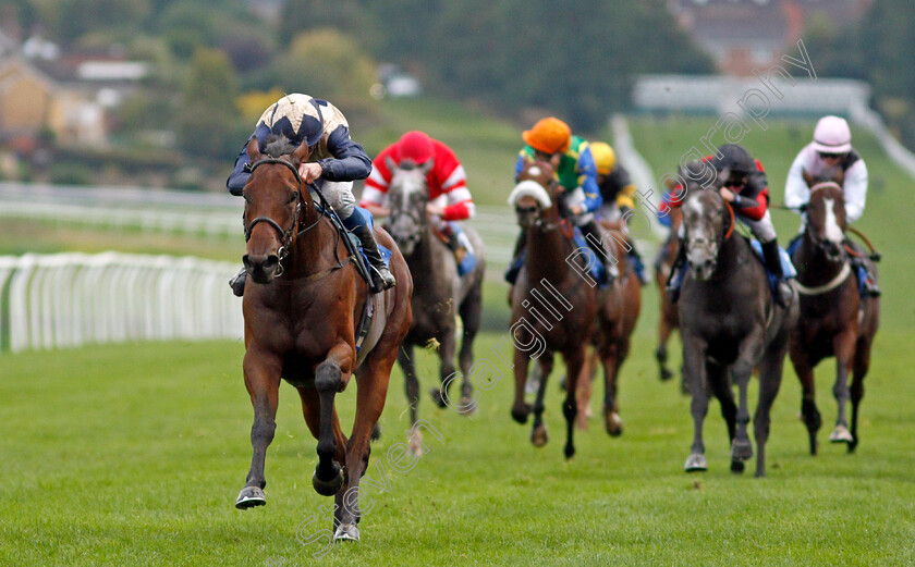 Rhythm-N-Rock-0005 
 RHYTHM N ROCK (William Buick) wins The @leicesterraces EBF Novice Stakes 
Leicester 12 Oct 2021 - Pic Steven Cargill / Racingfotos.com