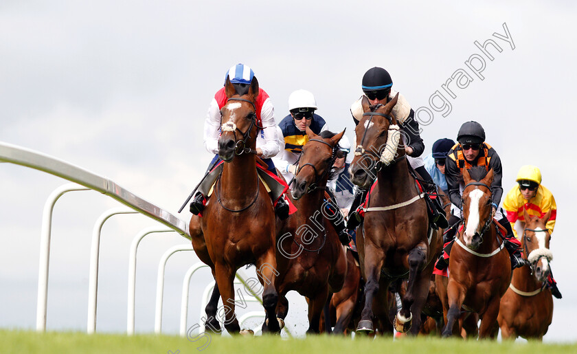 Against-The-Odds-0004 
 AGAINST THE ODDS (left, Fran Berry) leads the field at Sandown
Sandown 16 Jun 2018 - Pic Steven Cargill / Racingfotos.com