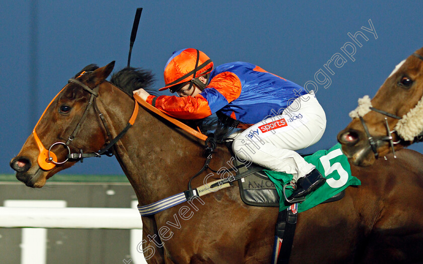 Della-Mare-0003 
 DELLA MARE (Hollie Doyle) wins The Unibet New Instant Roulette Classified Stakes Div2
Kempton 3 Mar 2021 - Pic Steven Cargill / Racingfotos.com