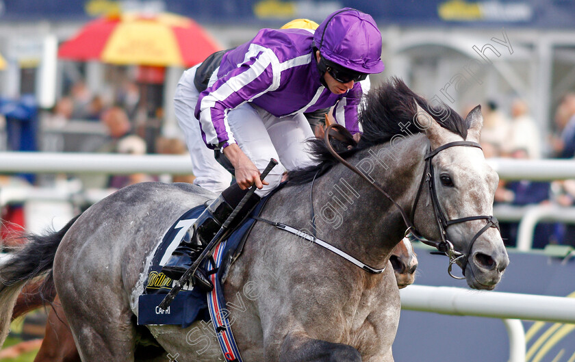 Capri-0011 
 CAPRI (Ryan Moore) wins The William Hill St Leger Doncaster 16 Sep 2017 - Pic Steven Cargill / Racingfotos.com