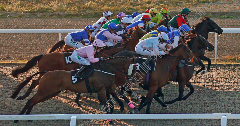 Fair-Power-0002 
 The field race away from the stalls in the Extra Places At totesport.com Selling Handicap won by FAIR POWER (blue cap, Oisin Murphy)
Chelmsford 4 Sep 2019 - Pic Steven Cargill / Racingfotos.com