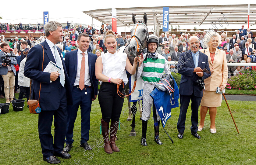 Alpinista-0019 
 ALPINISTA (Luke Morris) winner of The Darley Yorkshire Oaks
York 18 Aug 2022 - Pic Steven Cargill / Racingfotos.com