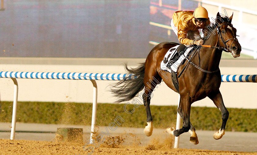 New-Trails-0001 
 NEW TRAILS (Connor Beasley) wins The Special Olympics Cup Handicap
Meydan 10 Jan 2019 - Pic Steven Cargill / Racingfotos.com