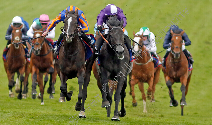 Auguste-Rodin-0005 
 AUGUSTE RODIN (Ryan Moore) beats KING OF STEEL (right) in The Betfred Derby
Epsom 3 Jun 2023 - Pic Steven Cargill / Racingfotos.com