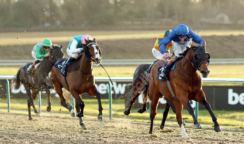 Marhaban-0004 
 MARHABAN (Adam Kirby) wins The Ladbrokes Home Of The Odds Boost Novice Stakes
Lingfield 18 Jan 2019 - Pic Steven Cargill / Racingfotos.com