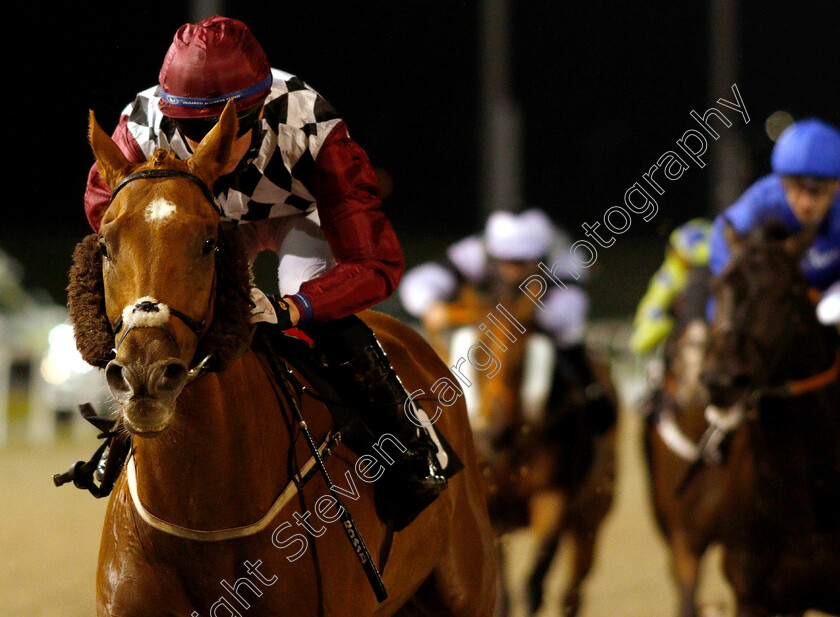 Cry-Wolf-0008 
 CRY WOLF (Rossa Ryan) wins The Redrow And Ehaat Handicap
Chelmsford 6 Sep 2018 - Pic Steven Cargill / Racingfotos.com