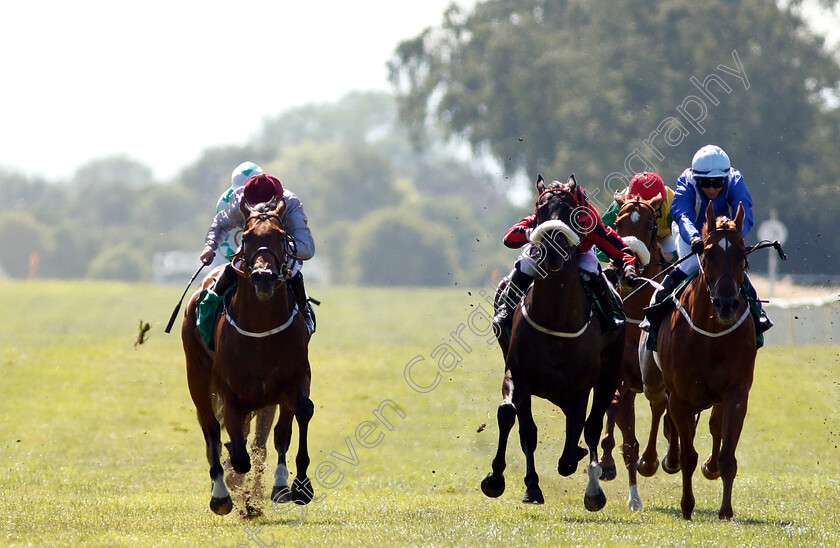 Aljady-0002 
 ALJADY (left, Paul Hanagan) beats THE ARMED MAN (2nd right) in The Follow @Racing_uk On Twitter Handicap
Thirsk 4 Jul 2018 - Pic Steven Cargill / Racingfotos.com