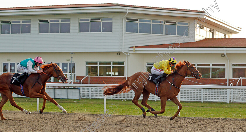 Sea-Empress-0004 
 SEA EMPRESS (Tom Marquand) wins The EBF Fillies Novice Stakes
Chelmsford 3 Jun 2021 - Pic Steven Cargill / Racingfotos.com