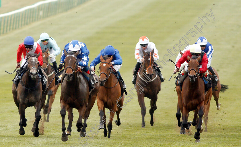 Qabala-0002 
 QABALA (2nd left, David Egan) beats MOT JUSTE (right) in The Lanwades Stud Nell Gwyn Stakes
Newmarket 16 Apr 2019 - Pic Steven Cargill / Racingfotos.com