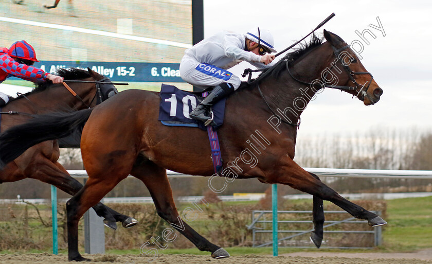 One-Night-Stand-0002 
 ONE NIGHT STAND (Kieran O'Neill) wins The Build The Acca With Betuk Handicap
Lingfield 20 Jan 2024 - Pic Steven Cargill / Racingfotos.com