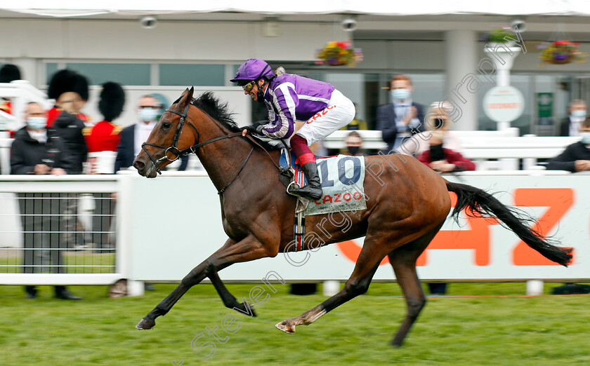 Snowfall-0009 
 SNOWFALL (Frankie Dettori) wins The Cazoo Oaks
Epsom 4 Jun 2021 - Pic Steven Cargill / Racingfotos.com