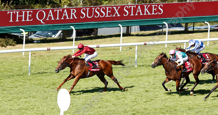 Lightning-Spear-0008 
 LIGHTNING SPEAR (Oisin Murphy) beats EXPERT EYE (right) in The Qatar Sussex Stakes
Goodwood 1 Aug 2018 - Pic Steven Cargill / Racingfotos.com