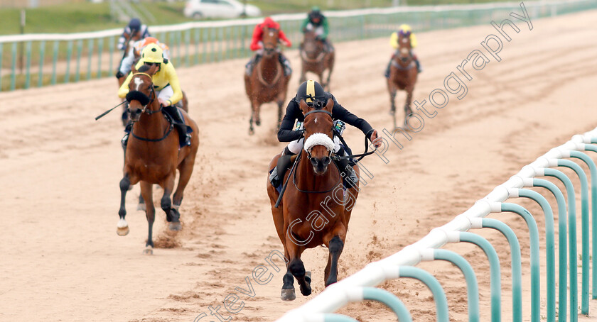 Ranch-Hand-0002 
 RANCH HAND (William Carver) wins The Sky Sports Racing Sky 415 Novice Median Auction Stakes
Southwell 29 Apr 2019 - Pic Steven Cargill / Racingfotos.com