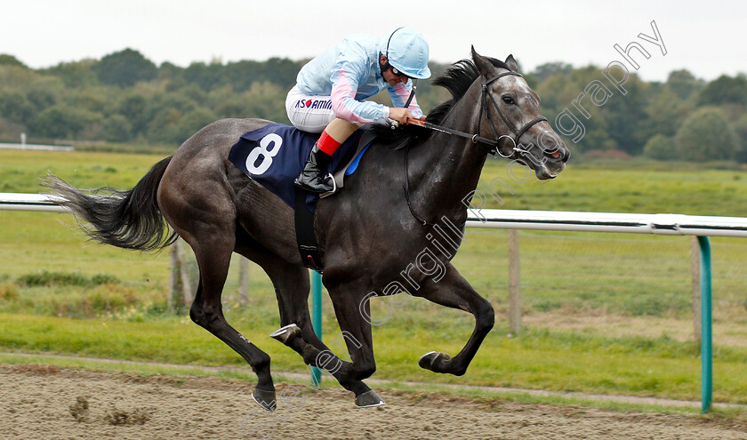 Contrive-0004 
 CONTRIVE (Andrea Atzeni) wins The 188bet Extra Place Races Maiden Stakes Div1
Lingfield 4 Oct 2018 - Pic Steven Cargill / Racingfotos.com