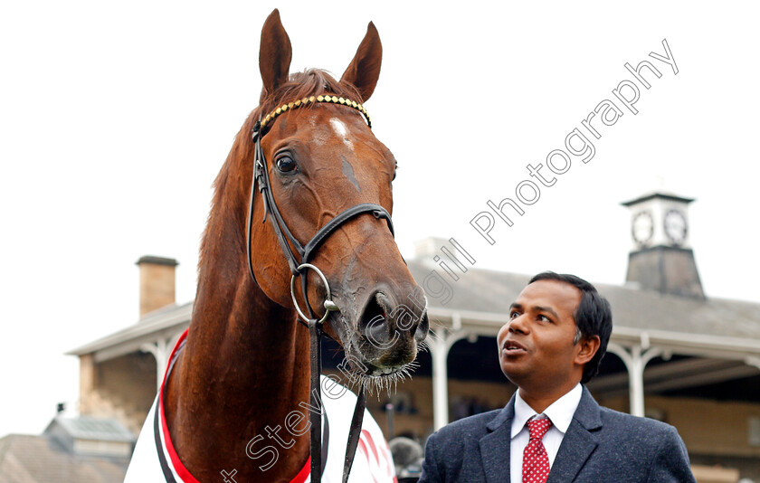 Addeybb-0007 
 ADDEYBB (James Doyle) after The 32Red Lincoln Handicap Doncaster 24 Mar 2018 - Pic Steven Cargill / Racingfotos.com