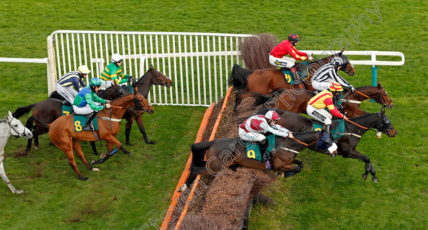 Sir-Jack-Yeats-0003 
 SIR JACK YEATS (nearside, James Bowen) on his way to winning The Download The At The Races App Handicap Chase
Fakenham 16 Oct 2020 - Pic Steven Cargill / Racingfotos.com