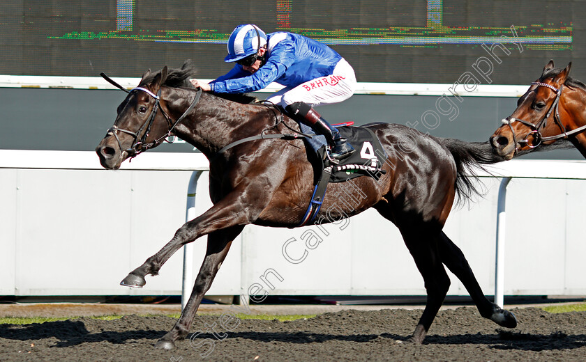 Mostahdaf-0005 
 MOSTAHDAF (Robert Havlin) wins The Unibet 3 Uniboosts A Day Conditions Stakes
Kempton 5 Apr 2021 - Pic Steven Cargill / Racingfotos.com