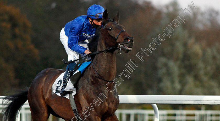 Loxley-0004 
 LOXLEY (William Buick) before winning The Unibet 3 Uniboosts A Day Floodlit Stakes
Kempton 2 Nov 2020 - Pic Steven Cargill / Racingfotos.com