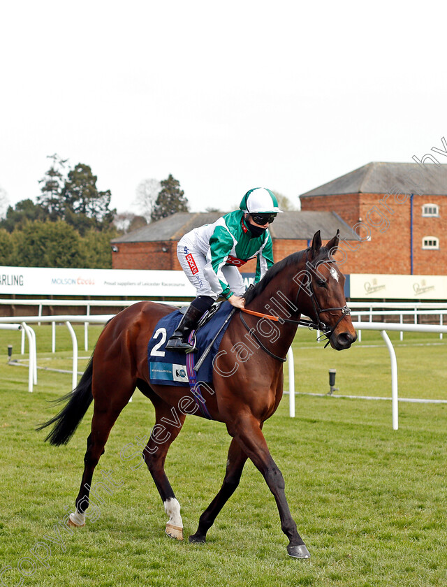 Beat-Le-Bon-0001 
 BEAT LE BON (Hollie Doyle)
Leicester 24 Apr 2021 - Pic Steven Cargill / Racingfotos.com