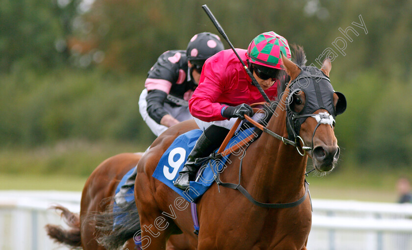 Twittering-0004 
 TWITTERING (Nicola Currie) wins The Lowesby Selling Stakes
Leicester 10 Sep 2019 - Pic Steven Cargill / Racingfotos.com