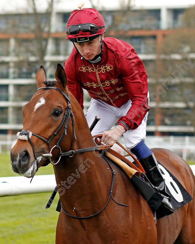 Deliverance-0001 
 DELIVERANCE (Oisin Murphy) Newbury 21 Apr 2018 - Pic Steven Cargill / Racingfotos.com