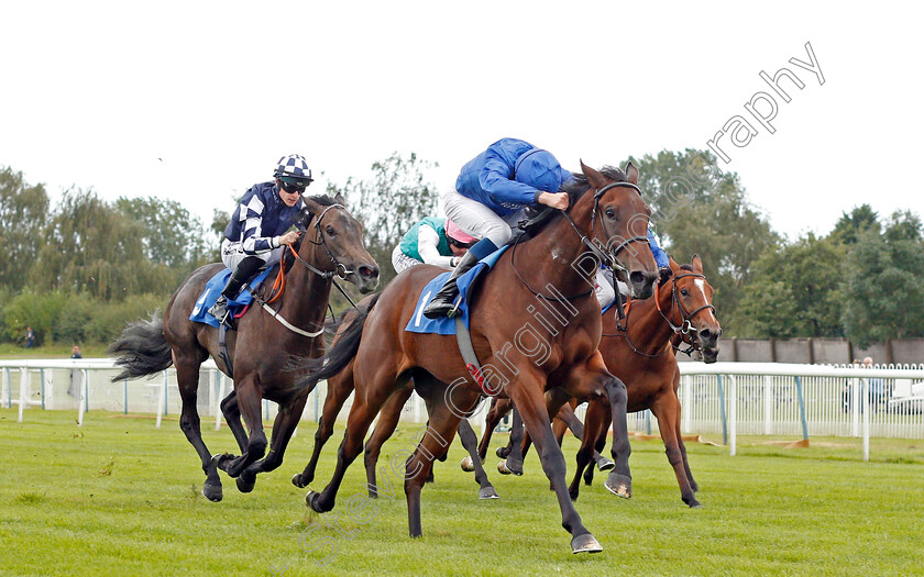 Amber-Island-0004 
 AMBER ISLAND (William Buick) wins The Dale Hall & Hickman Associates EBF Fillies Novice Stakes
Leicester 10 Sep 2019 - Pic Steven Cargill / Racingfotos.com