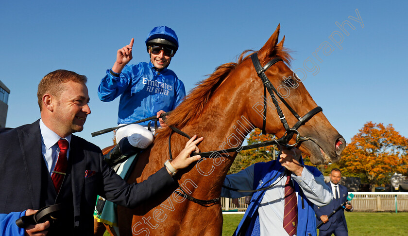 Desert-Flower-0007 
 DESERT FLOWER (William Buick) winner of The bet365 Fillies Mile
Newmarket 11 Oct 2024 - pic Steven Cargill / Racingfotos.com