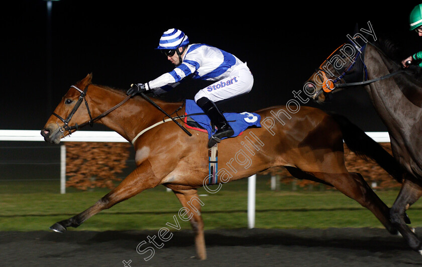 Mythmaker-0005 
 MYTHMAKER (Graham Lee) wins The 32Red Conditions Stakes Kempton 10 Jan 2018 - Pic Steven Cargill / Racingfotos.com