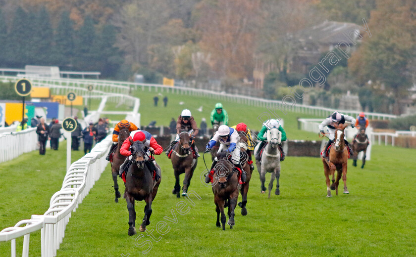 Coquelicot-0003 
 COQUELICOT (Aidan Coleman) wins The Goffs Tingle Creek Sale Mares Handicap Hurdle
Sandown 3 Dec 2022 - Pic Steven Cargill / Racingfotos.com