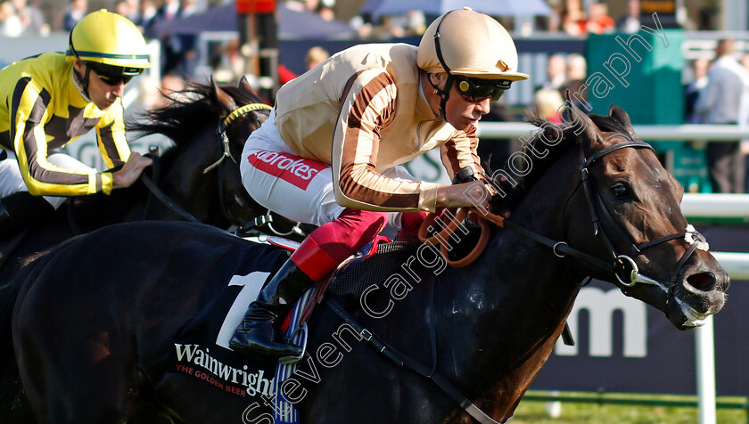 A Ali-0004 
 A'ALI (Frankie Dettori) wins The Wainwright Flying Childers Stakes
Doncaster 13 Sep 2019 - Pic Steven Cargill / Racingfotos.com