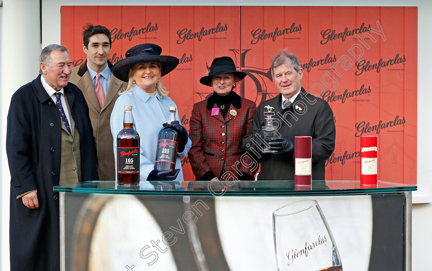 Easysland-0013 
 Presentation to J P McManus for The Glenfarclas Cross Country Chase won by EASYSLAND
Cheltenham 11 Mar 2020 - Pic Steven Cargill / Racingfotos.com