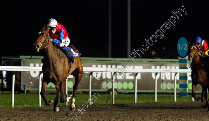 Ejaabiyah-0005 
 EJAABIYAH (David Egan) wins The Unibet British Stallion Studs EBF Fillies Novice Stakes
Kempton 15 Nov 2023 - Pic Steven Cargill / Racingfotos.com