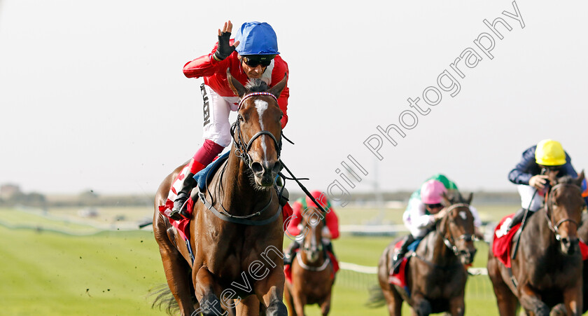 Inspiral-0006 
 INSPIRAL (Frankie Dettori) wins The Virgin Bet Sun Chariot Stakes
Newmarket 7 Oct 2023 - Pic Steven Cargill / Racingfotos.com