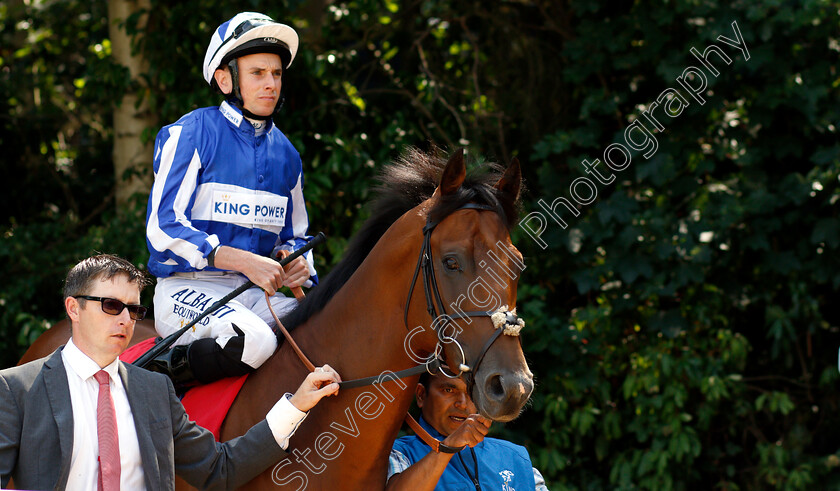 Well-Done-Fox-0001 
 WELL DONE FOX (Ryan Moore) before winning The Dragon Stakes
Sandown 6 Jul 2018 - Pic Steven Cargill / Racingfotos.com