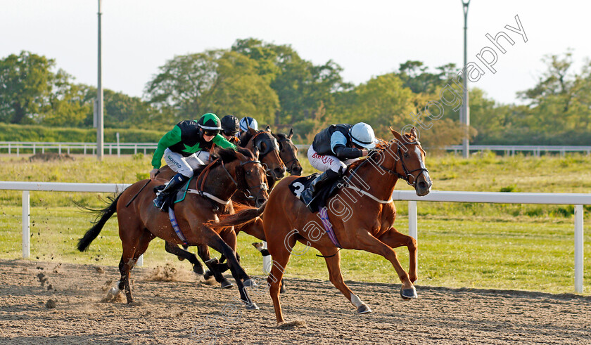 Scudamore-0001 
 SCUDAMORE (Tom Marquand) wins The tote.co.uk Free Streaming Every UK Race Handicap
Chelmsford 3 Jun 2021 - Pic Steven Cargill / Racingfotos.com