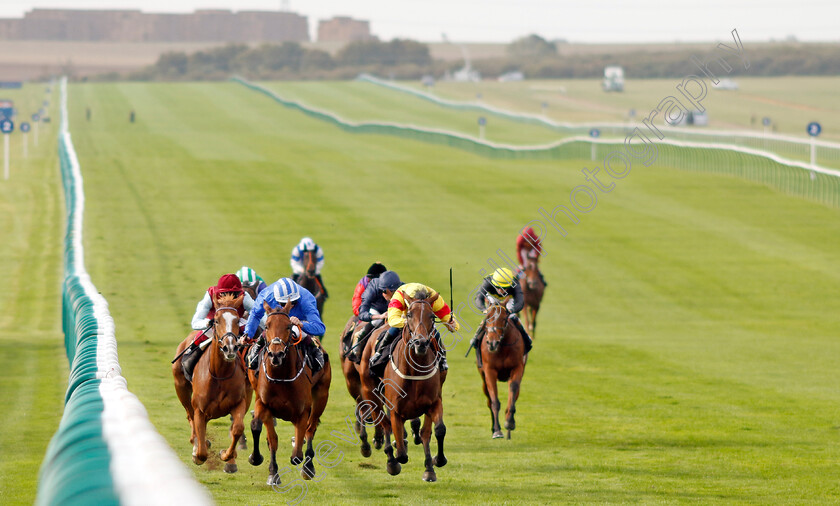 Vera-Verto-0007 
 VERA VERTO (Rob Hornby) beats DIVINA GRACE (right) in The British EBF 40th Anniversary Premier Fillies Handicap
Newmarket 7 Oct 2023 - Pic Steven Cargill / Racingfotos.com