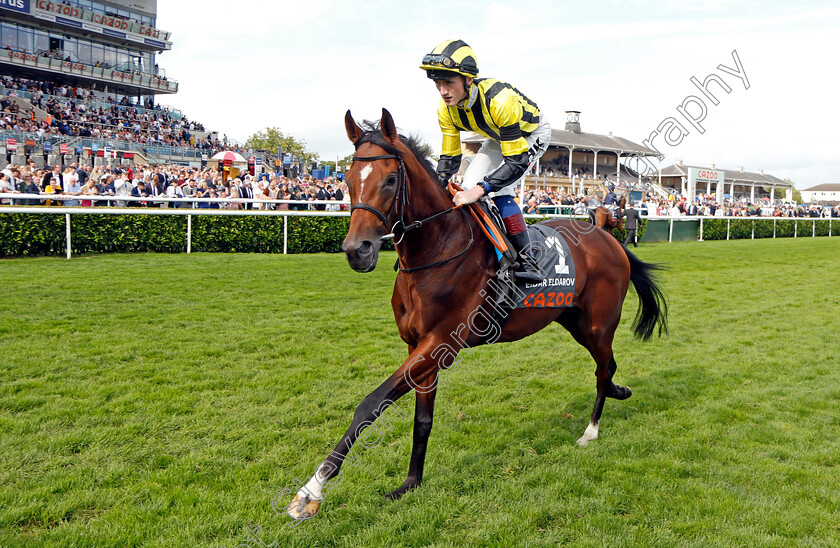 Eldar-Eldarov-0022 
 ELDAR ELDAROV (David Egan) winner of The Cazoo St Leger Stakes
Doncaster 11 Sep 2022 - Pic Steven Cargill / Racingfotos.com