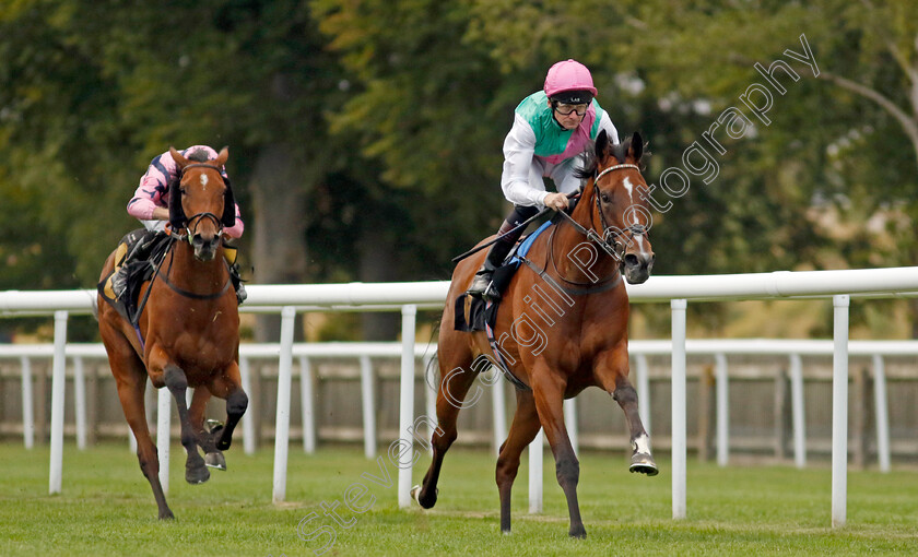 Laurel-0004 
 LAUREL (Robert Havlin) wins The Join Racing TV Fillies Novice Stakes
Newmarket 29 Jul 2022 - Pic Steven Cargill / Racingfotos.com