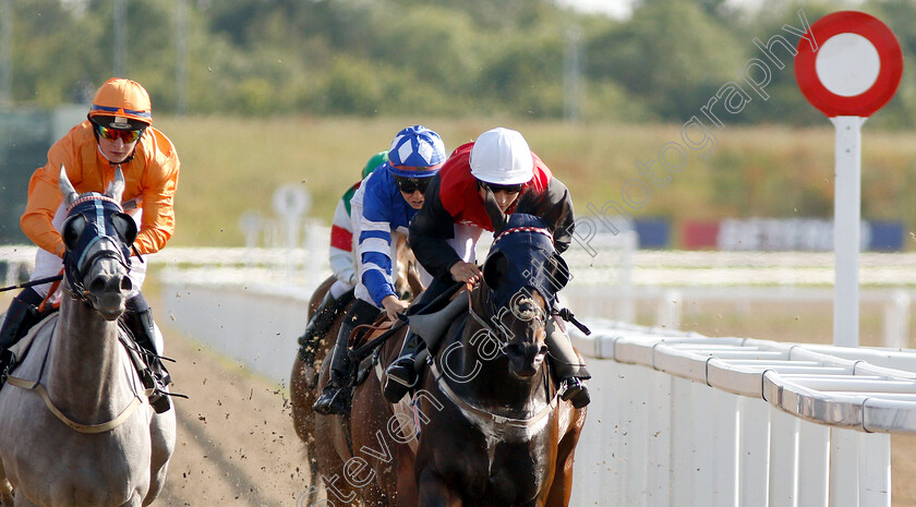 Tarseekh-0004 
 TARSEEKH (William Carver) wins The Hills Prospect Simply The Best Apprentice Handicap
Chelmsford 23 Jul 2019 - Pic Steven Cargill / Racingfotos.com