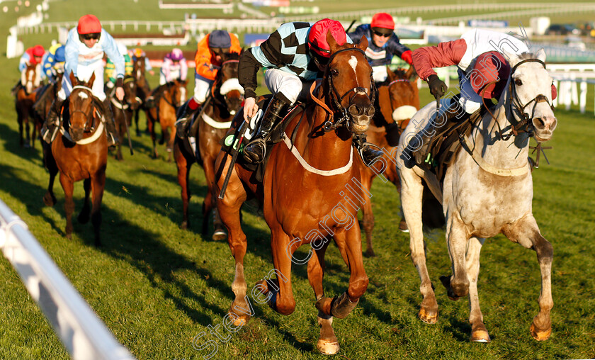 Nietzsche-0004 
 NIETZSCHE (left, Danny McMenamin) beats SILVER STREAK (right) in The Unibet Greatwood Handicap Hurdle
Cheltenham 18 Nov 2018 - Pic Steven Cargill / Racingfotos.com