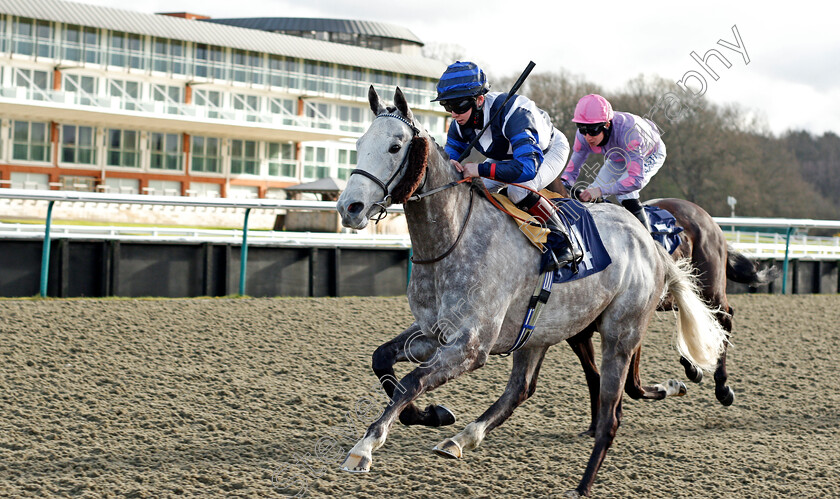 Heptathlete-0003 
 HEPTATHLETE (Laura Pearson) wins The Bombardier British Hopped Amber Beer Handicap Div2
Lingfield 29 Jan 2021 - Pic Steven Cargill / Racingfotos.com