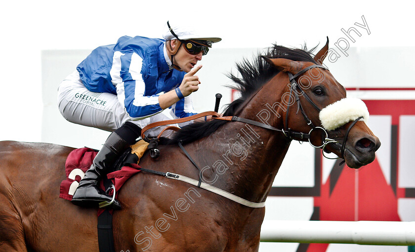 Hello-Youmzain-0009 
 HELLO YOUMZAIN (Kevin Stott) wins The Armstrong Aggregates Sandy Lane Stakes
Haydock 25 May 2019 - Pic Steven Cargill / Racingfotos.com