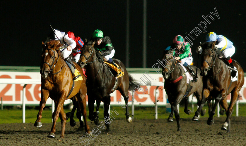 Honest-Albert-0001 
 HONEST ALBERT (Robert Havlin) wins The 100% Profit Boost At 32Redsport.com Novice Median Auction Stakes
Kempton 21 Nov 2018 - Pic Steven Cargill / Racingfotos.com