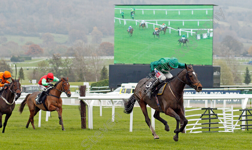 Wholestone-0003 
 WHOLESTONE (Daryl Jacob) wins The mallardjewellers.com Novices Chase
Cheltenham 16 Nov 2019 - Pic Steven Cargill / Racingfotos.com