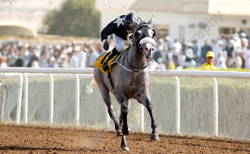 Af-Al-Jahed-0003 
 AF AL JAHED (Tadhg O'Shea) wins The Al Sahel Contracting Company LLC Arabian Race
Jebel Ali 11 Jan 2019 - Pic Steven Cargill / Racingfotos.com