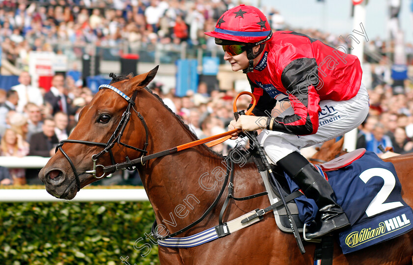 Oxted-0005 
 OXTED (Cieren Fallon) wins The William Hill Portland Handicap
Doncaster 14 Sep 2019 - Pic Steven Cargill / Racingfotos.com